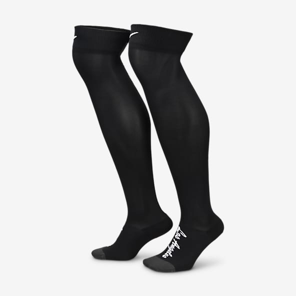 Nike black knee high socks clearance